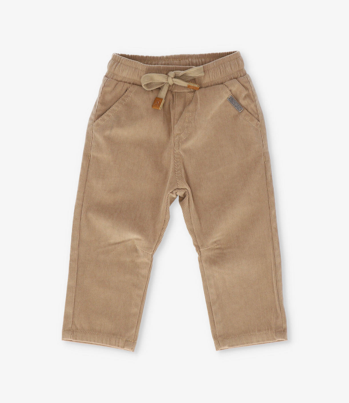 Pantalón bebé niño rectos 6 meses / Beige