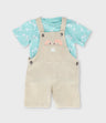 Jardinera bebé niño con polera