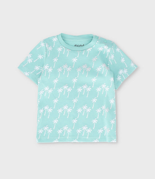 Jardinera bebé niño con polera 6 meses / Beige