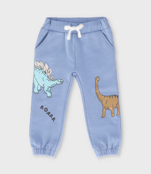 Buzo bebé niño con dinosaurios 6 meses / Azul