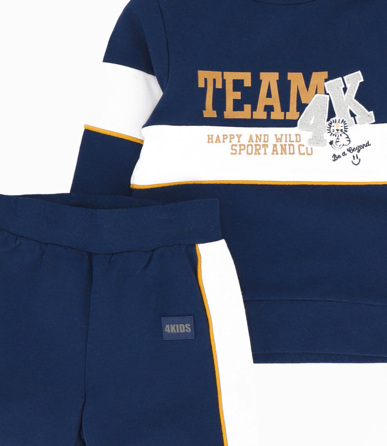 [NO PUBLICAR - GUARDADO] Buzo Bebé Niño Team 6 meses / Azul