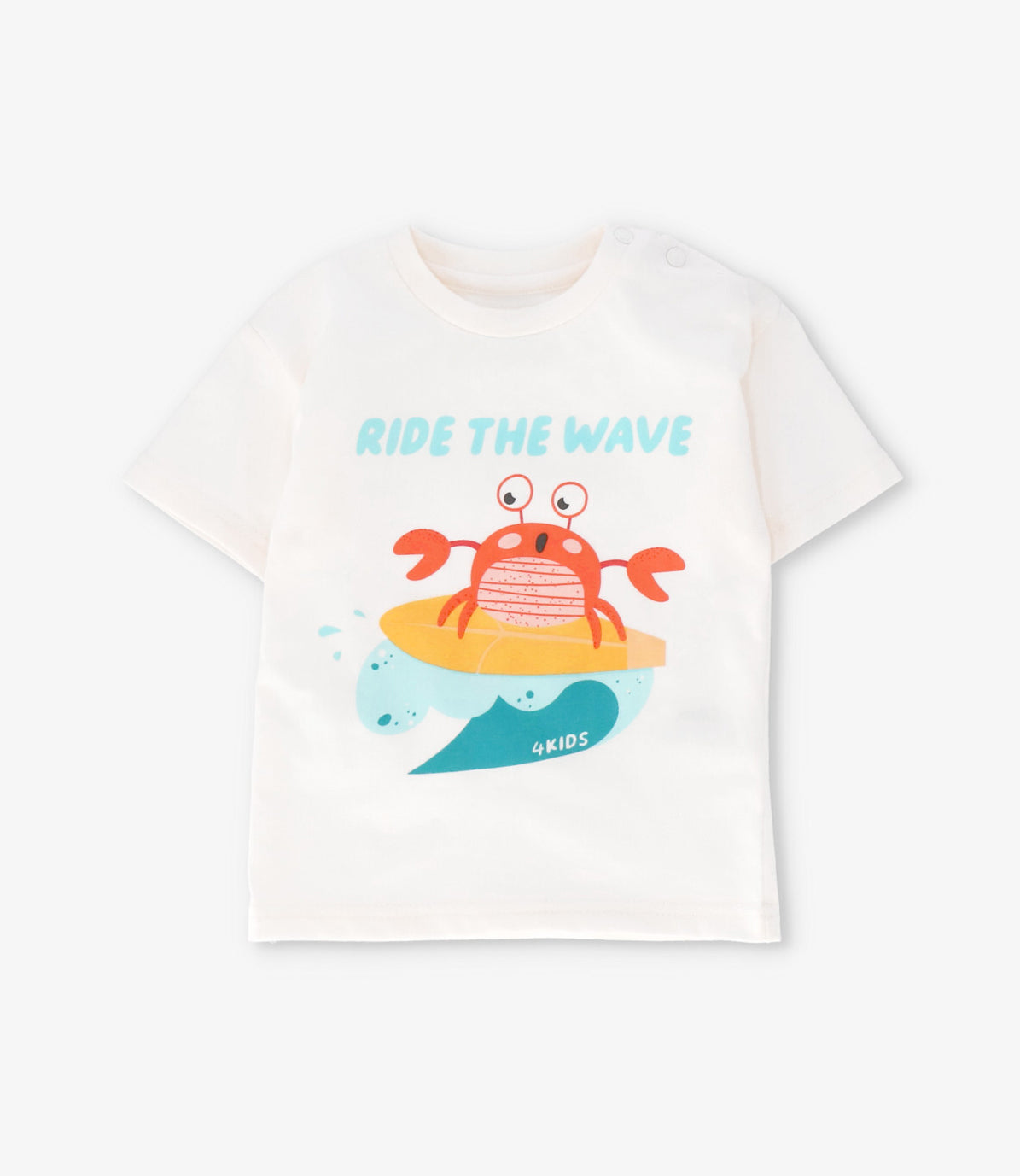 Conjunto bebé niño con cangrejo 6 meses / Celeste