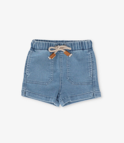 Conjunto bebé niño con cangrejo 6 meses / Celeste