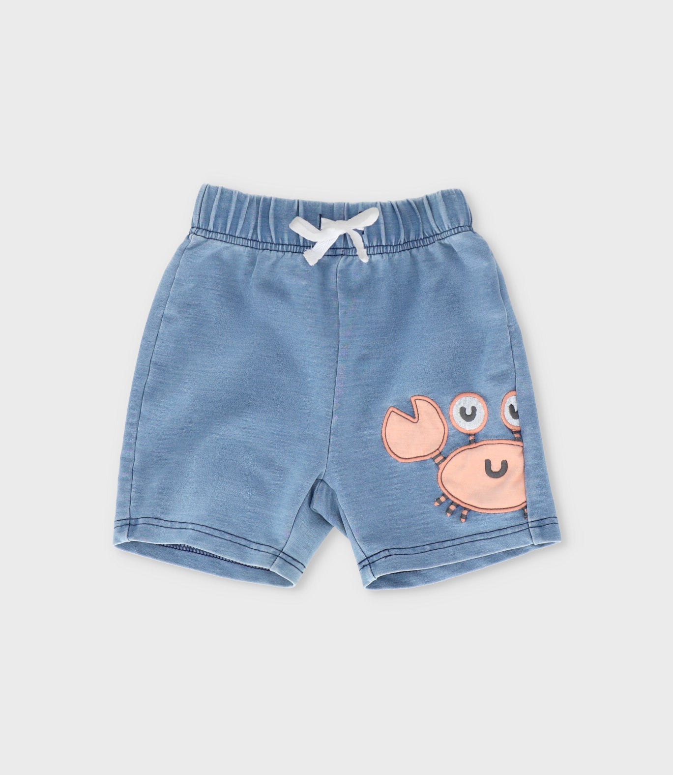 Bermuda bebé niño denim 6 meses / Azul Marino