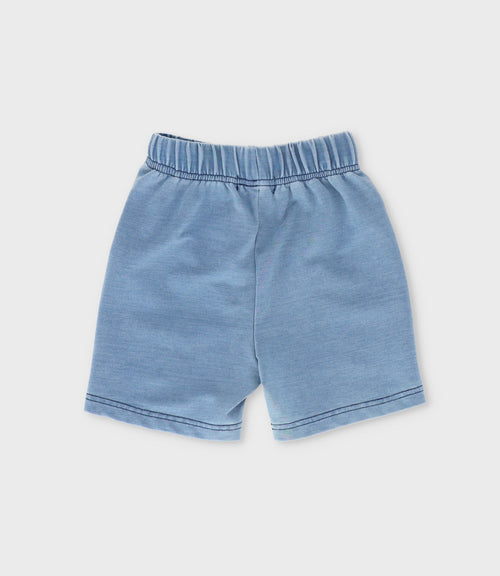 Bermuda bebé niño denim 6 meses / Azul Marino