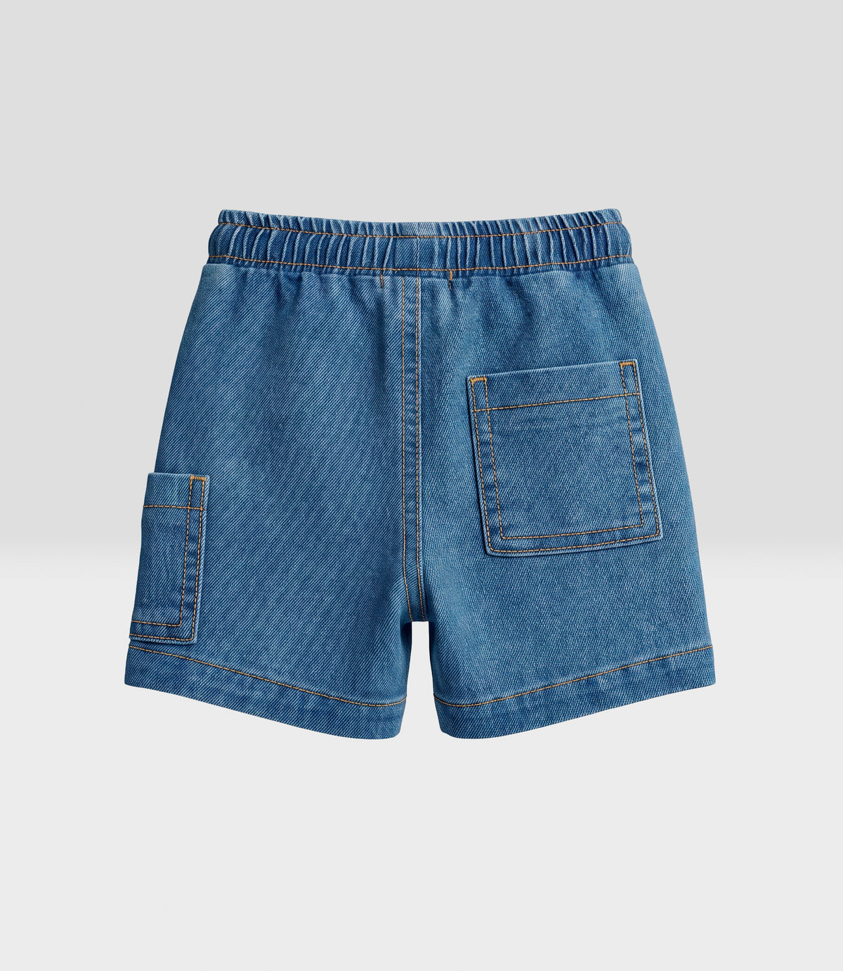 Bermuda bebé niño denim 6 meses / Celeste