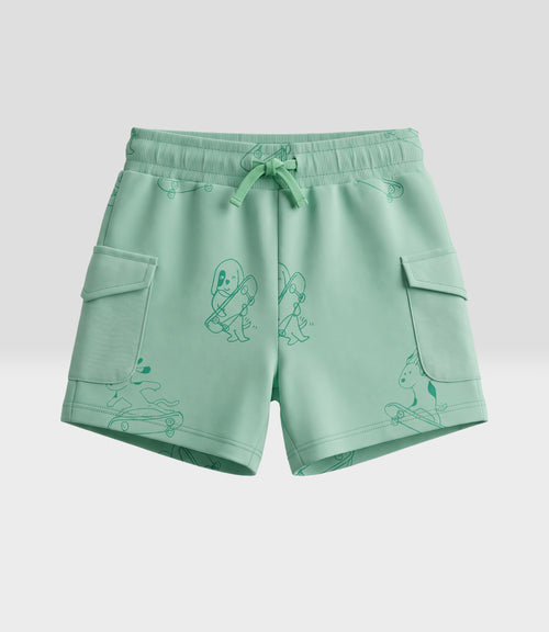 Bermuda bebé niño cargo 6 meses / Menta