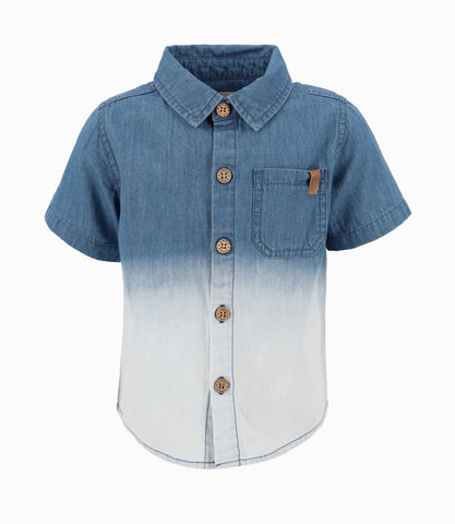 Camisa Bebé Niño Tie Dye Denim