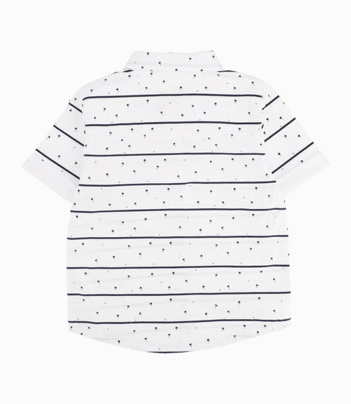 Camisa Bebé Niño Con Diseño Blanco 3 meses / Blanco