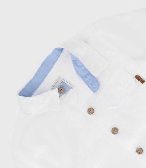 Camisa bebé niño básica