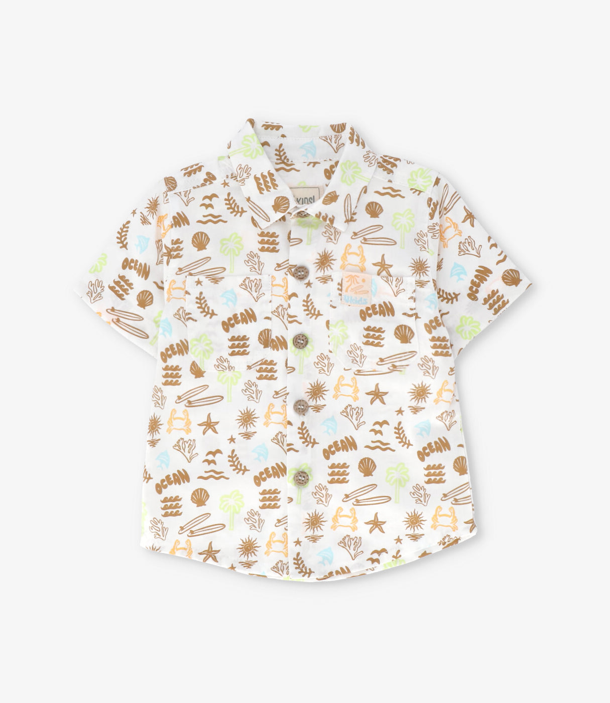 Camisa bebé niño ocean 6 meses / Varios