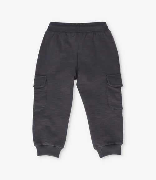 Pantalón de buzo bebé niño jogger 6 meses / Gris