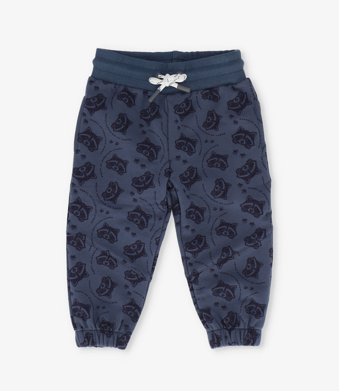 Pantalón de buzo bebé niño con estampado 6 meses / Azul Marino