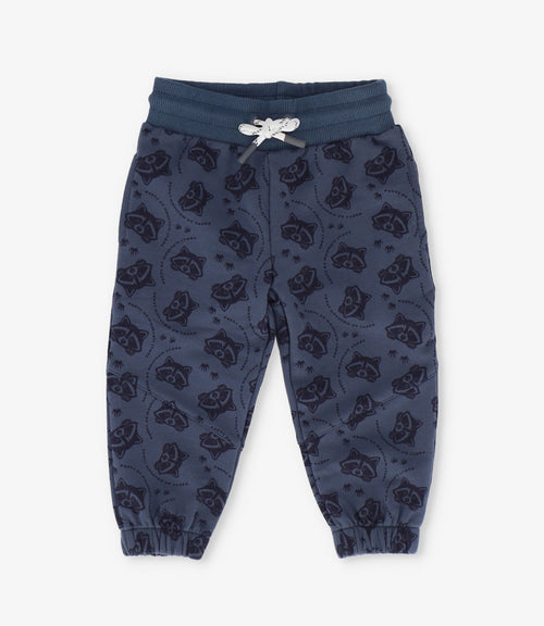 Pantalón de buzo bebé niño con estampado 6 meses / Azul Marino