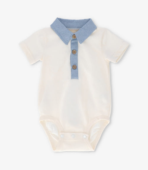 Body recién nacido piqué 0 meses / Beige