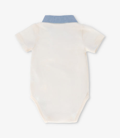 Body recién nacido piqué 0 meses / Beige