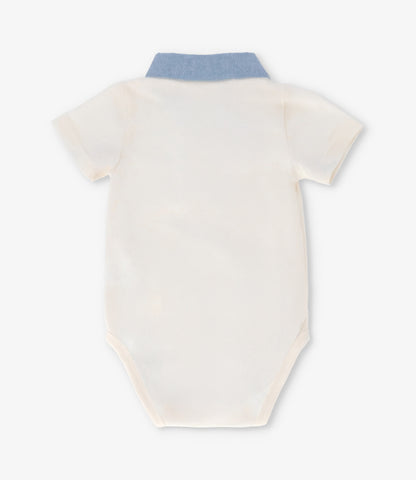 Body recién nacido piqué