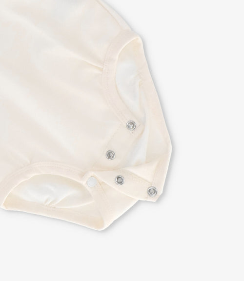 Body recién nacido piqué 0 meses / Beige