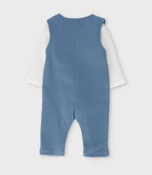 Jardinera recién nacido marinero 0 meses / Azul