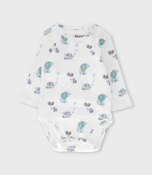 Jardinera recién nacido con body 0 meses / Azul