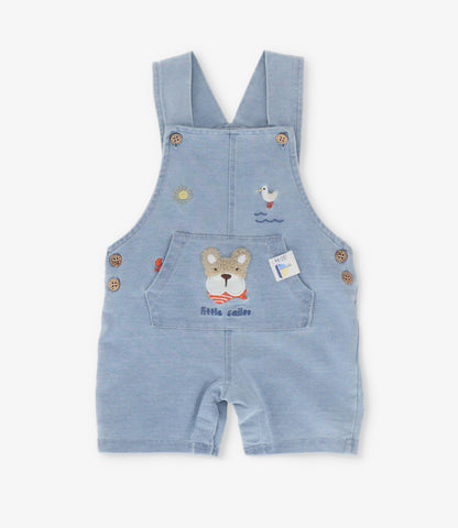 Jardinera recién nacido denim