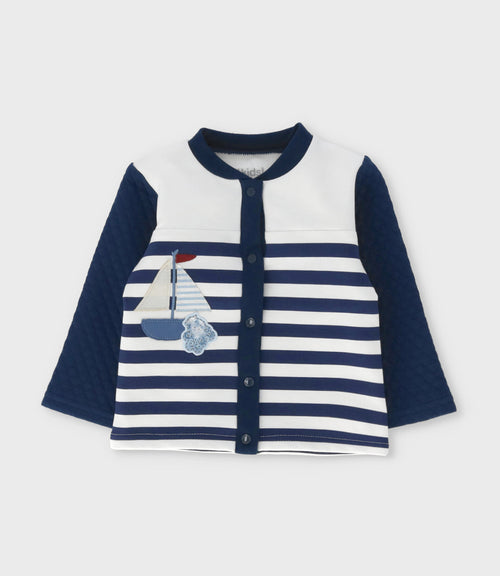 Buzo recién nacido marino 0 meses / Azul