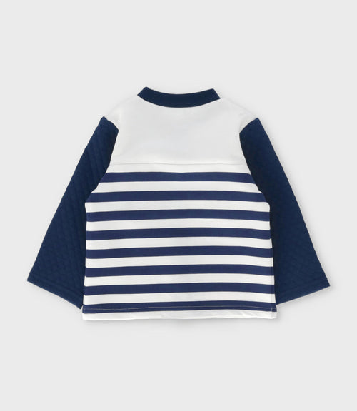 Buzo recién nacido marino 0 meses / Azul