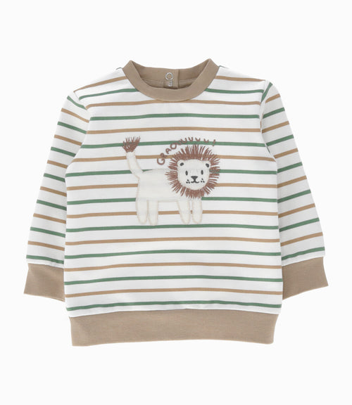 Buzo recién nacido con león 0 meses / Beige