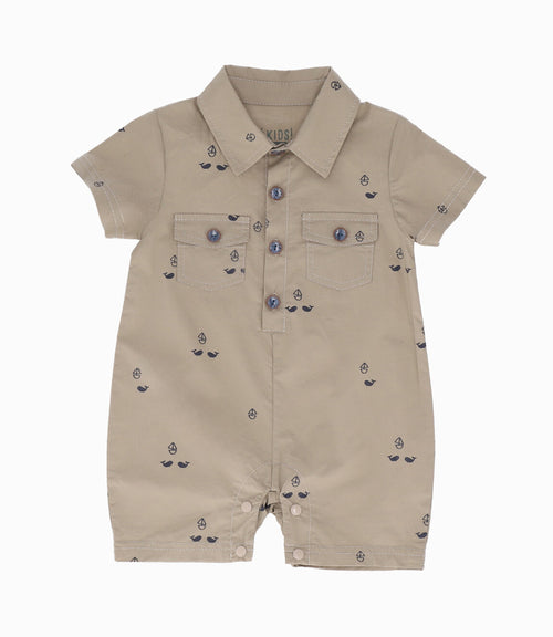 Enterito recién nacido con botones