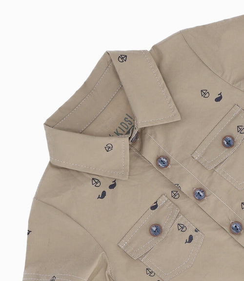 Enterito recién nacido con botones