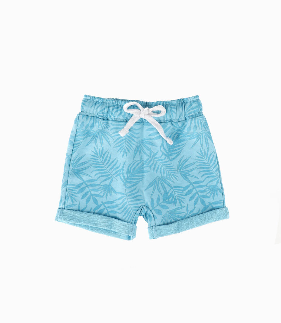 [NO PUBLICAR PERU] Conjunto Recién Nacido Palmeras 9 meses / Azul Marino