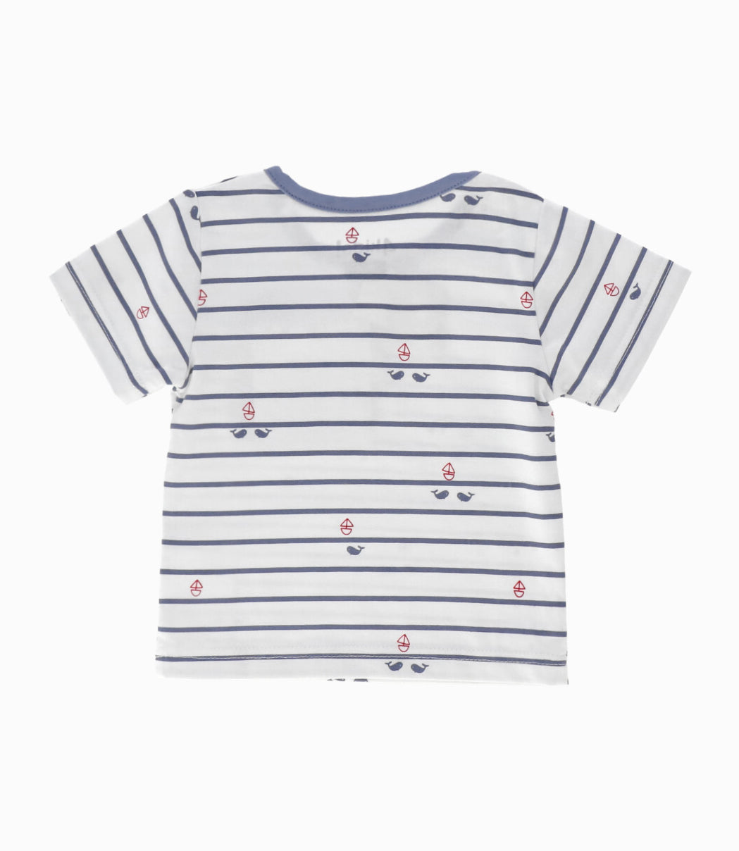 Conjunto recién nacido osito 0 meses / Azul