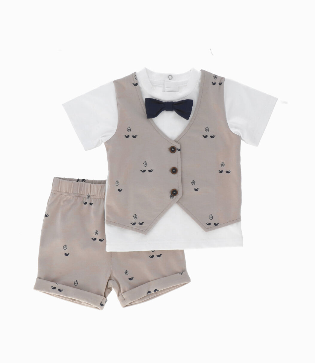 Conjunto recién nacido con humita