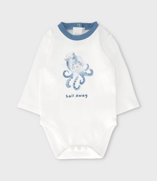 Conjunto recién nacido de mar 0 meses / Celeste