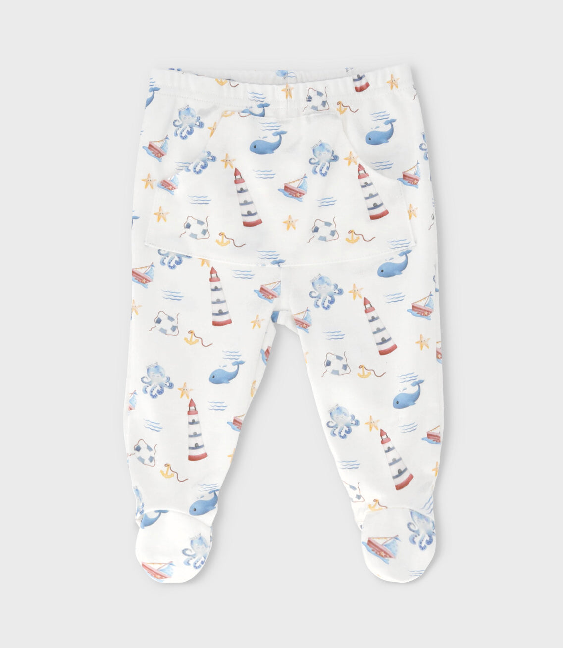 Conjunto recién nacido de mar 0 meses / Celeste