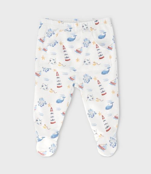 Conjunto recién nacido de mar 0 meses / Celeste