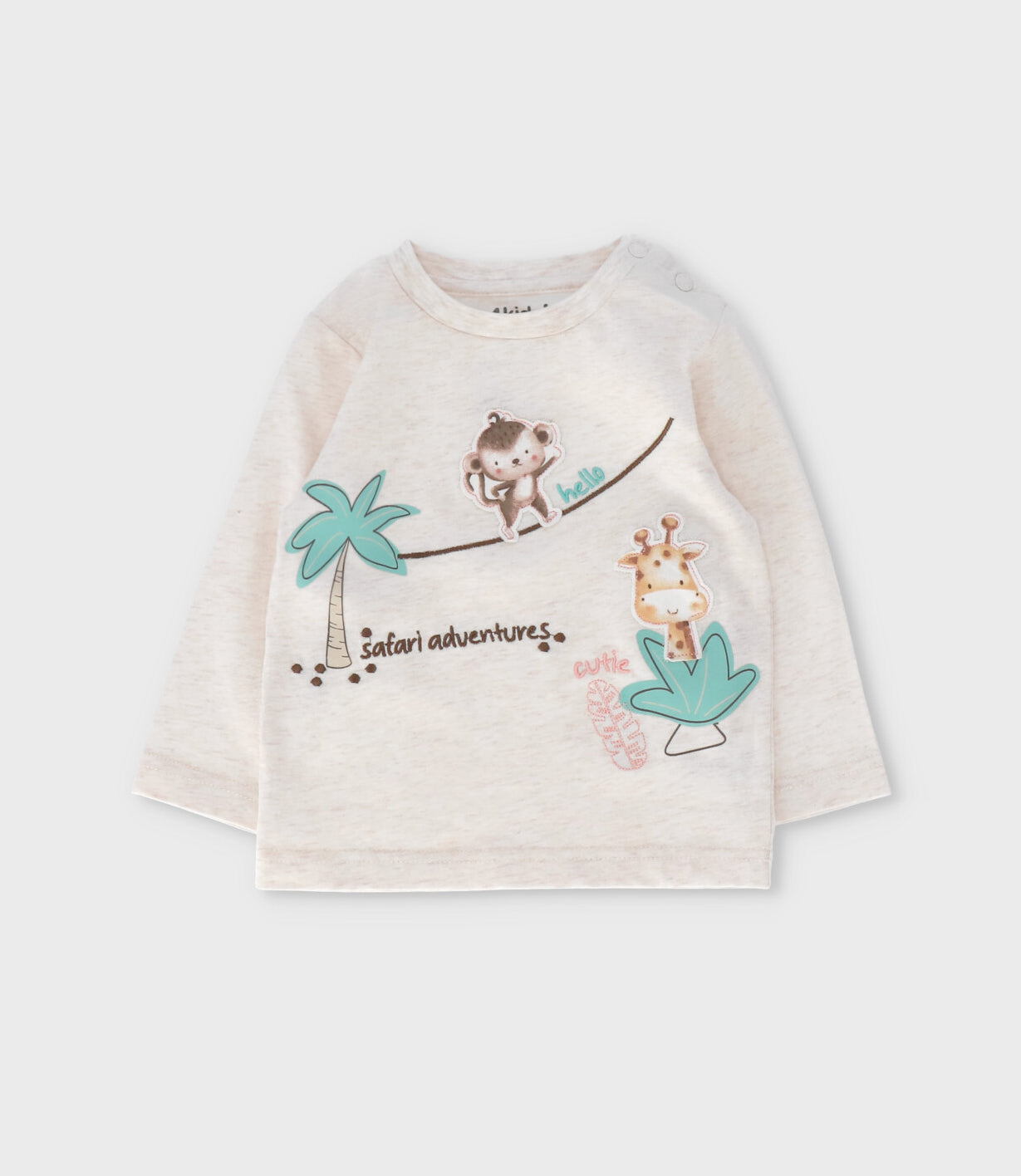 Conjunto recién nacido wild 0 meses / Beige