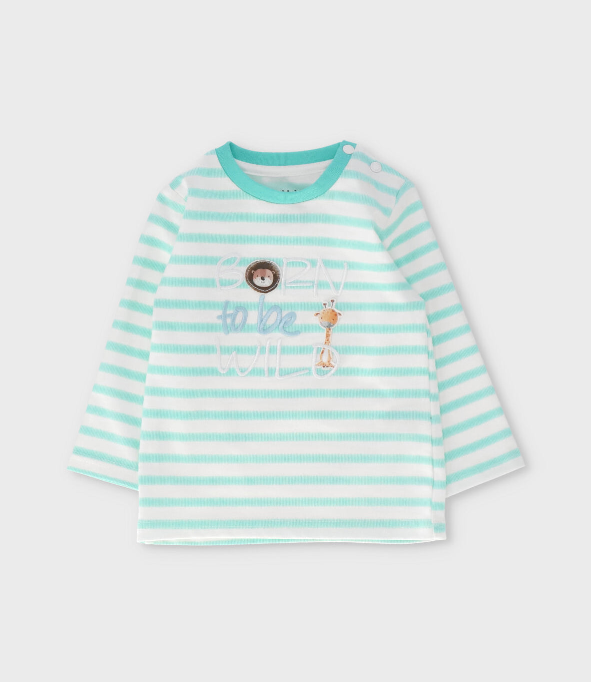 Conjunto recién nacido wild 0 meses / Menta