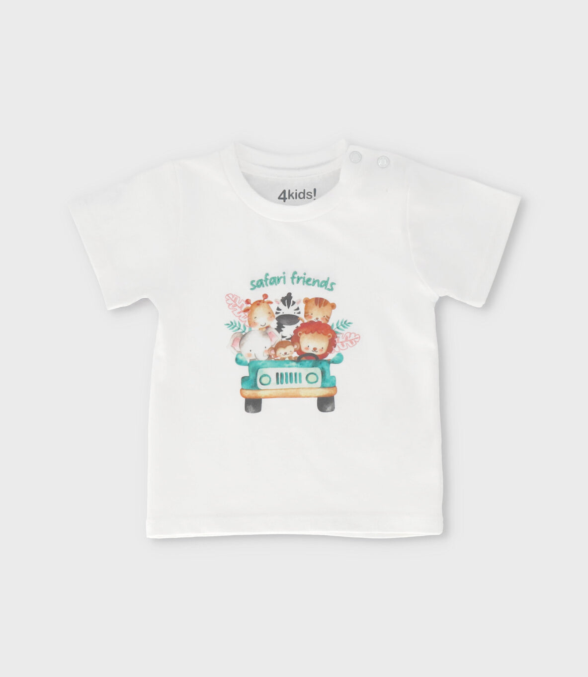 Conjunto recién nacido safari 0 meses / Blanco