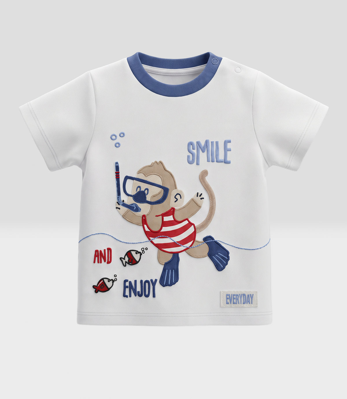 Conjunto recién nacido smile 0 meses / Azul