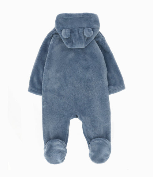 Saquito recién nacido con osito 0 meses / Celeste