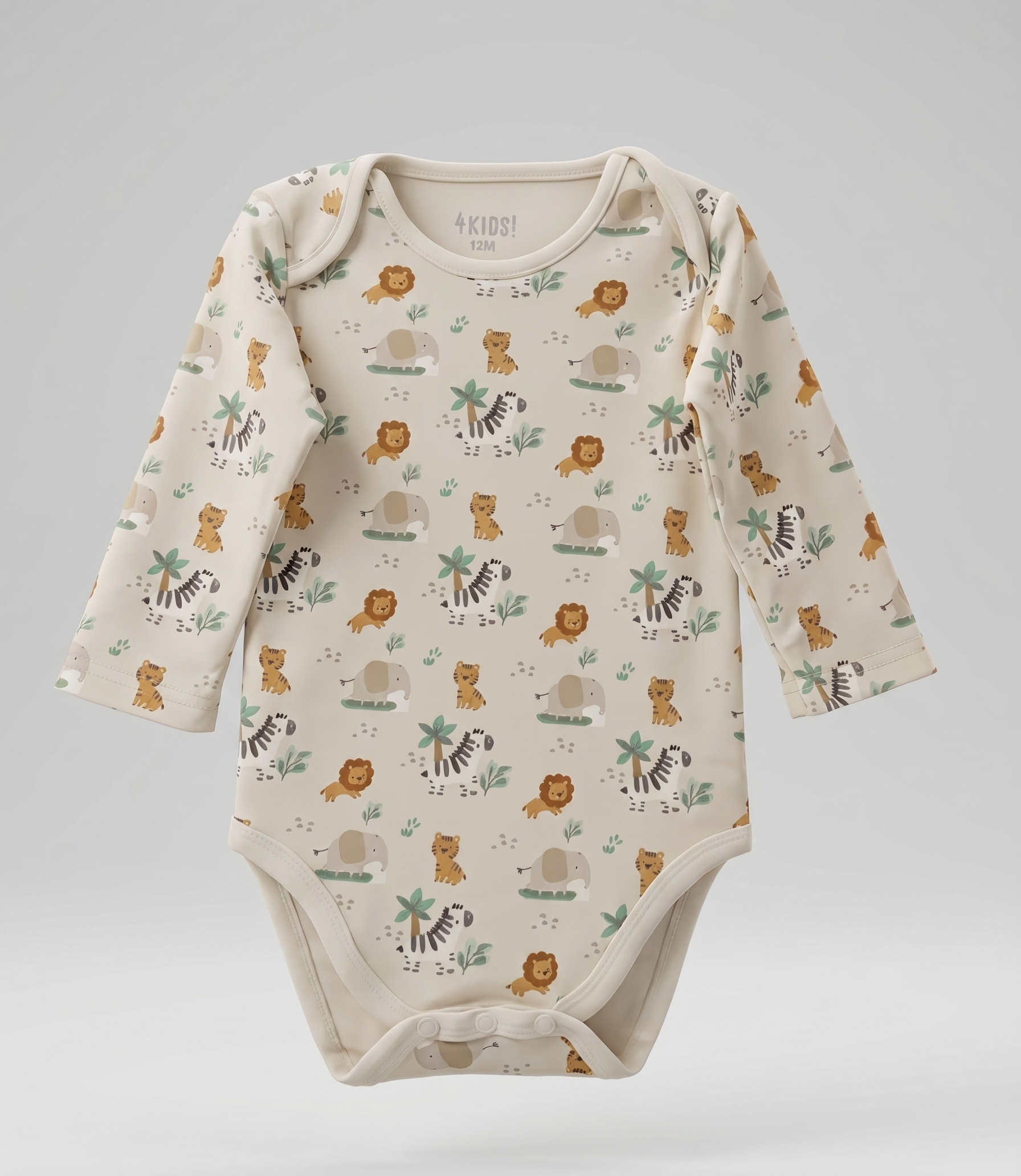Pack body recién nacido 3 unidades 0 meses / Beige