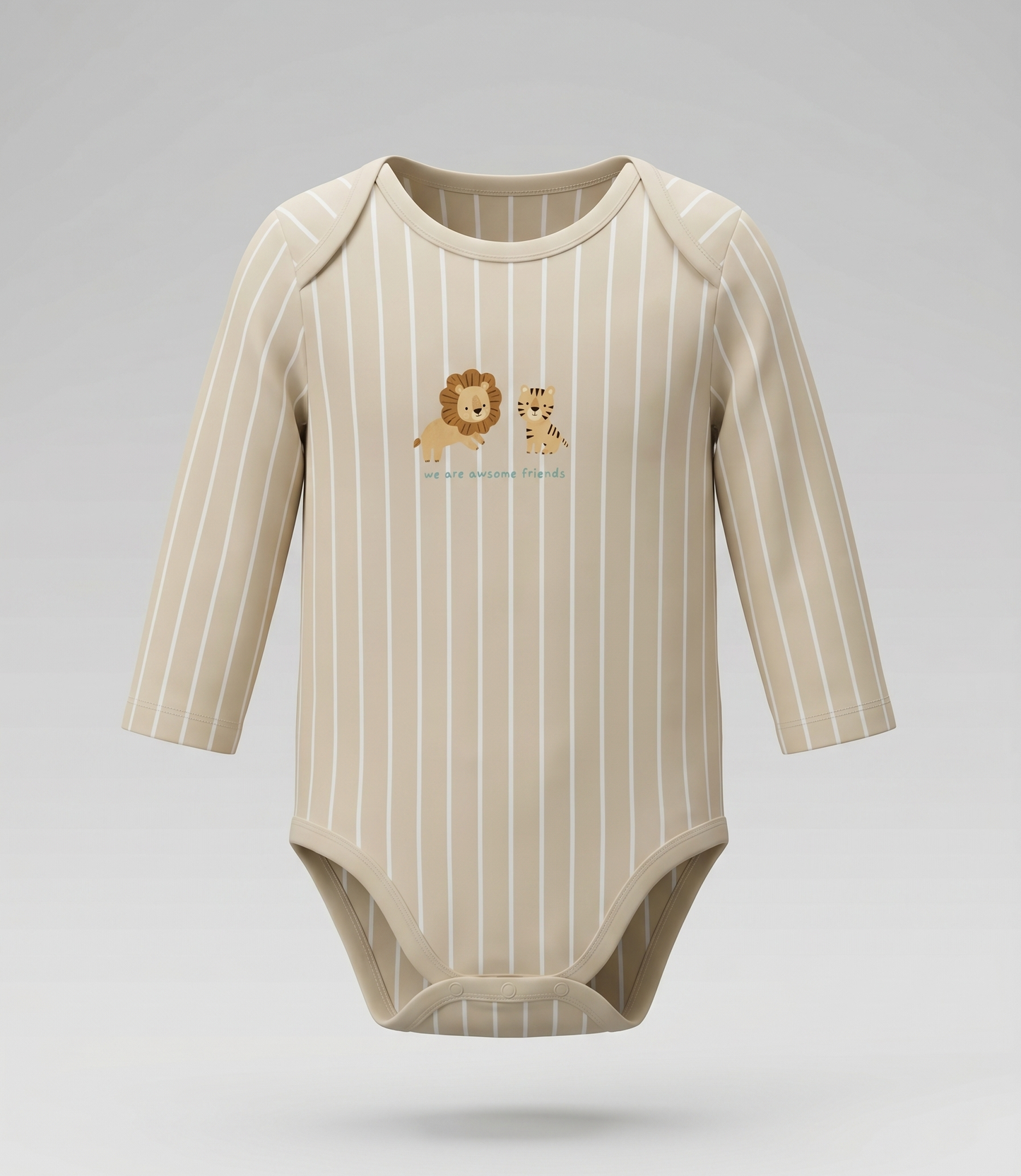 Pack body recién nacido 3 unidades 0 meses / Beige