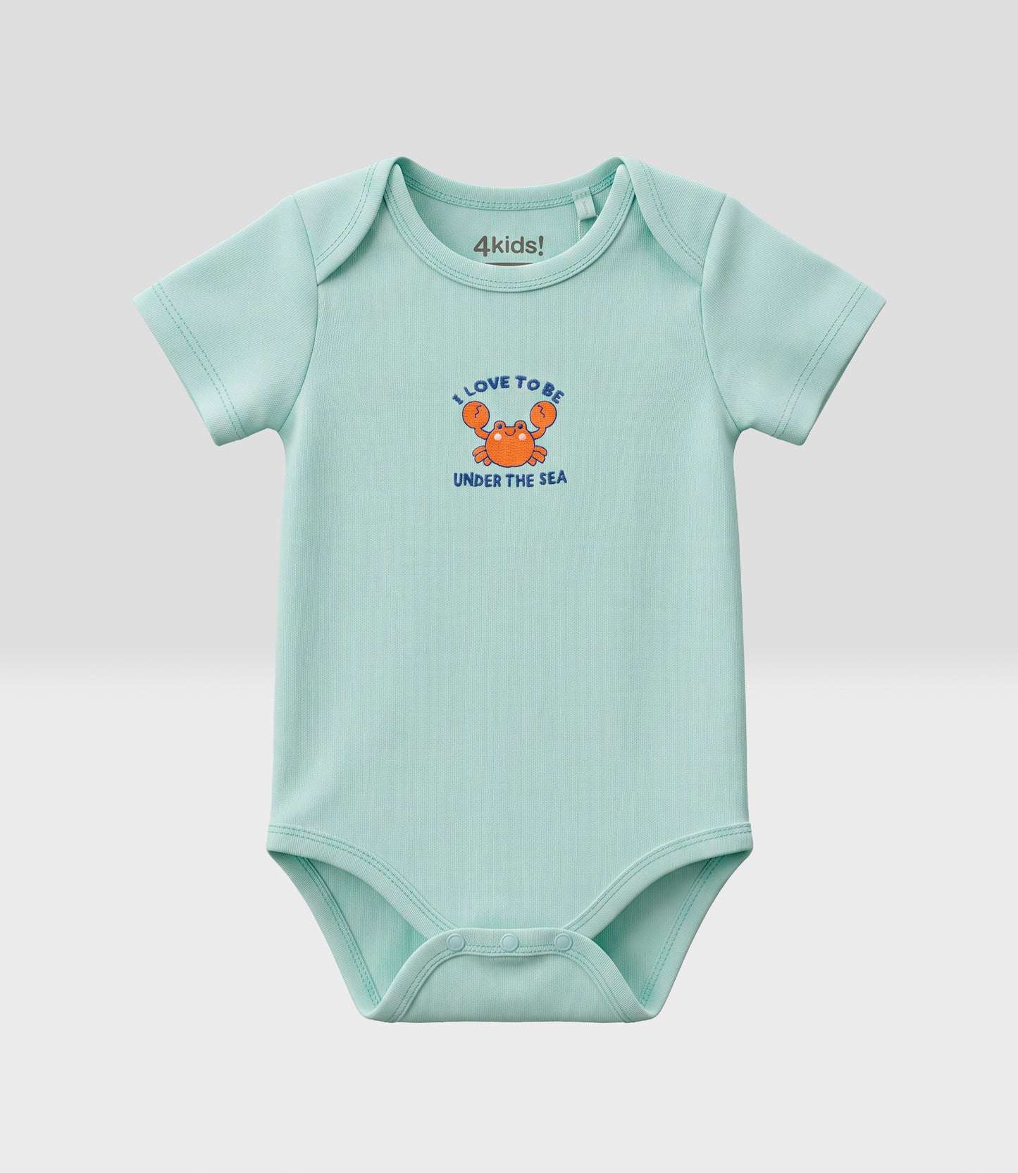 Pack body recién nacido 3 unidades 0 meses / Celeste