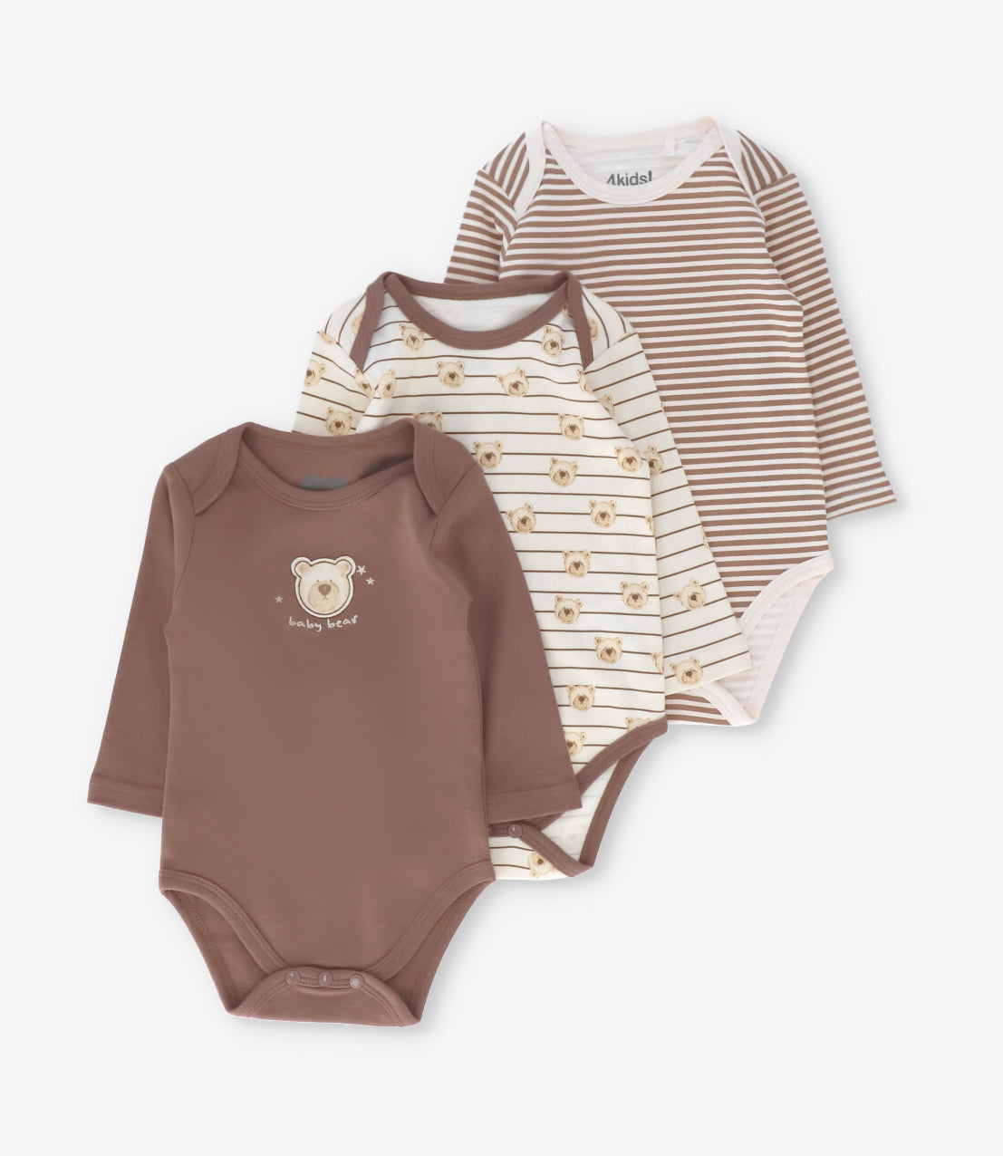 Pack body recién nacido 3 unidades 0 meses / Varios