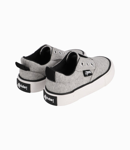 Zapatilla Niño Básica Gris