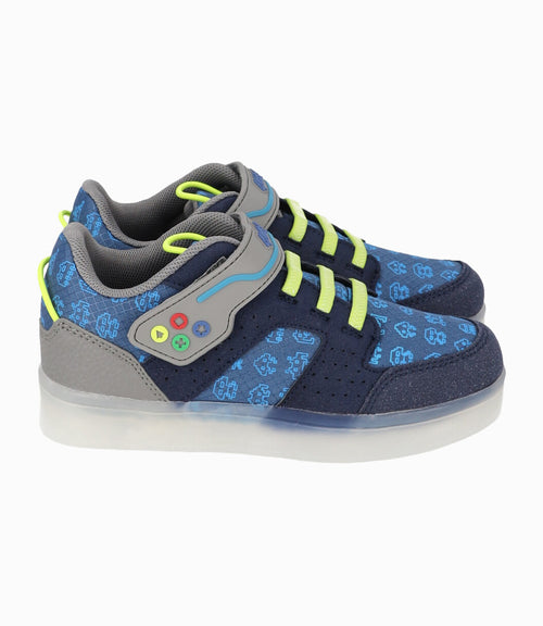 Zapatilla niño videojuegos 27 / Azul