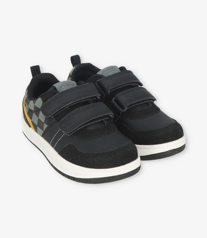 Zapatilla niño con cuadros