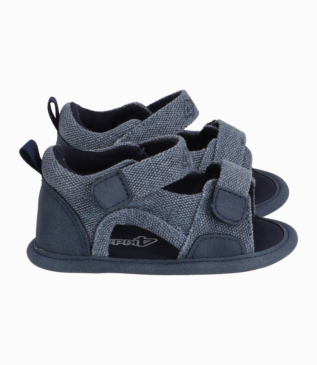 Sandalia Recién Nacido Denim Denim Azul 15 / Denim Azul