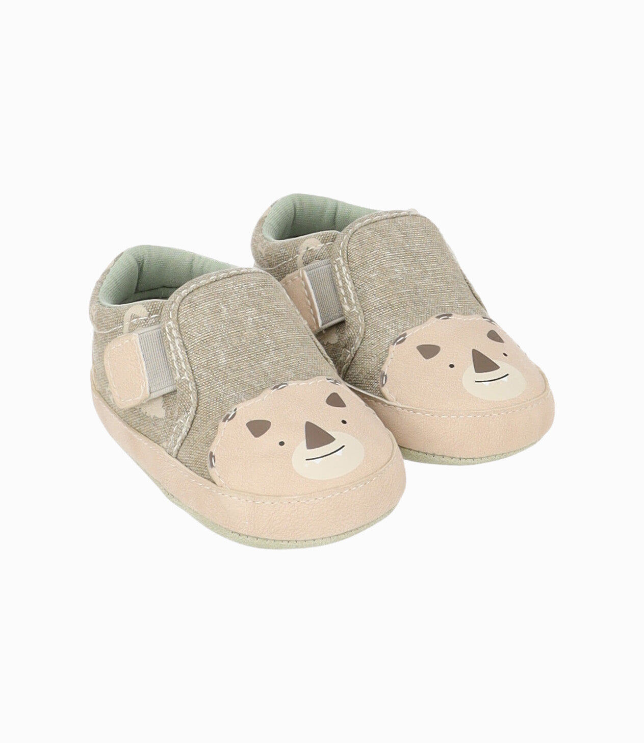Zapatilla recién nacido con dinosaurios